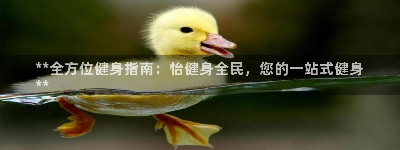 尊龙凯时平台入口：**全方位健身指南：怡健身全民，您的一